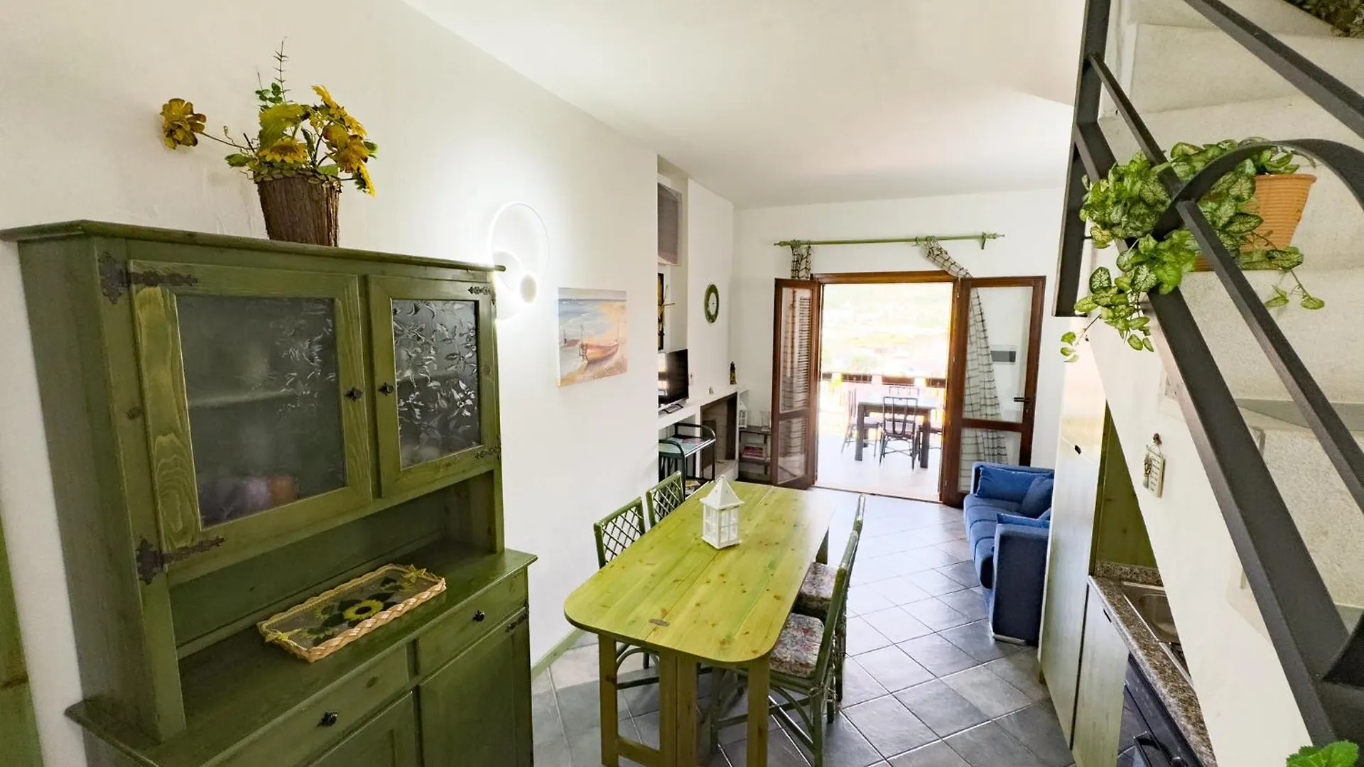 Вилла La Terrazza Вилласимиус Италия